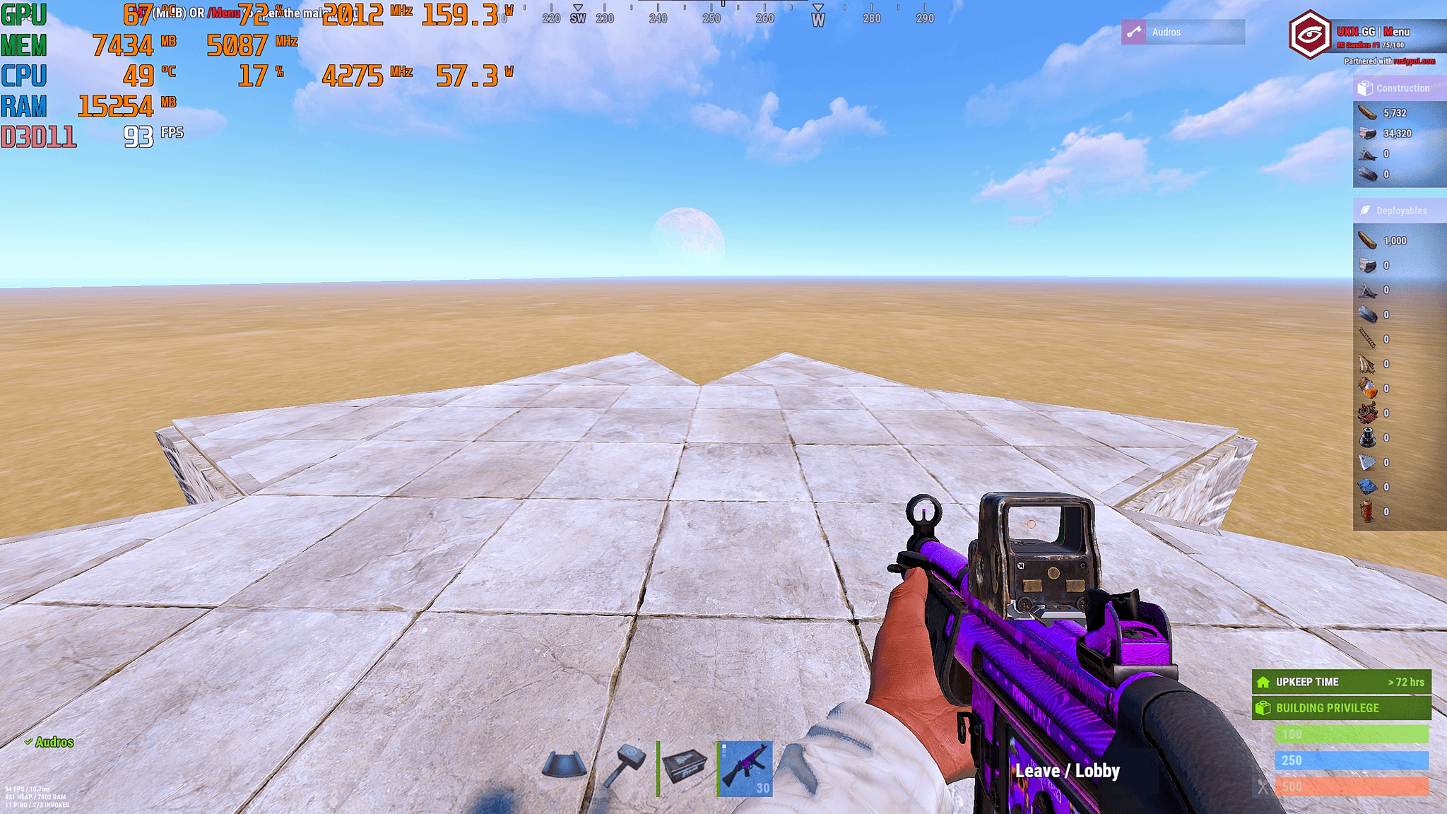 Is Rust A CPU Intensive Game