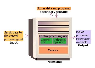 The CPU And Memory Are Located On The