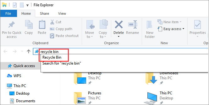 Where Is Recycle Bin In Windows 10