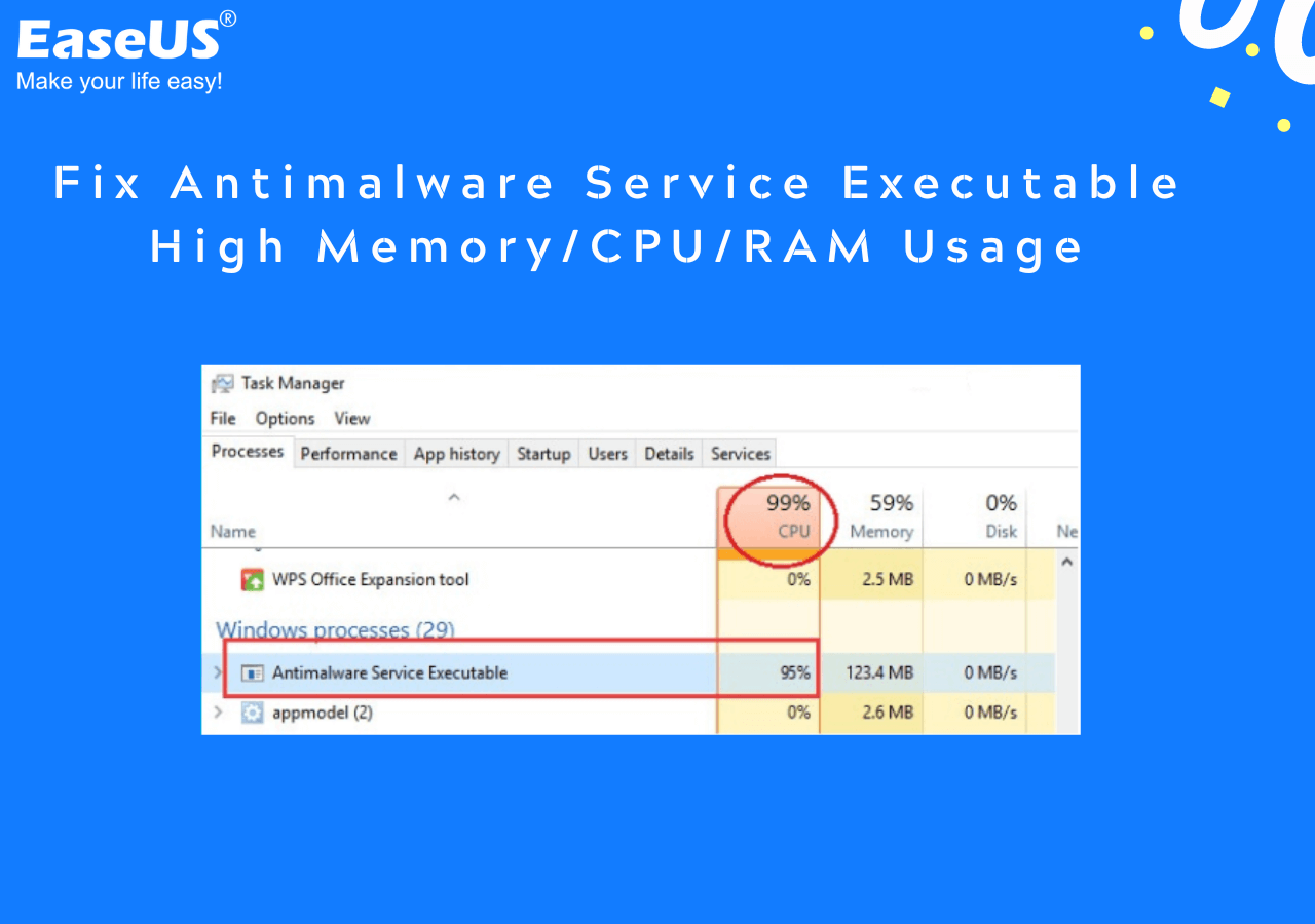 How To Stop Antimalware Service Executable From Using CPU