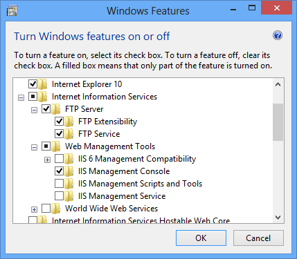 How To Create FTP Server In Windows 8