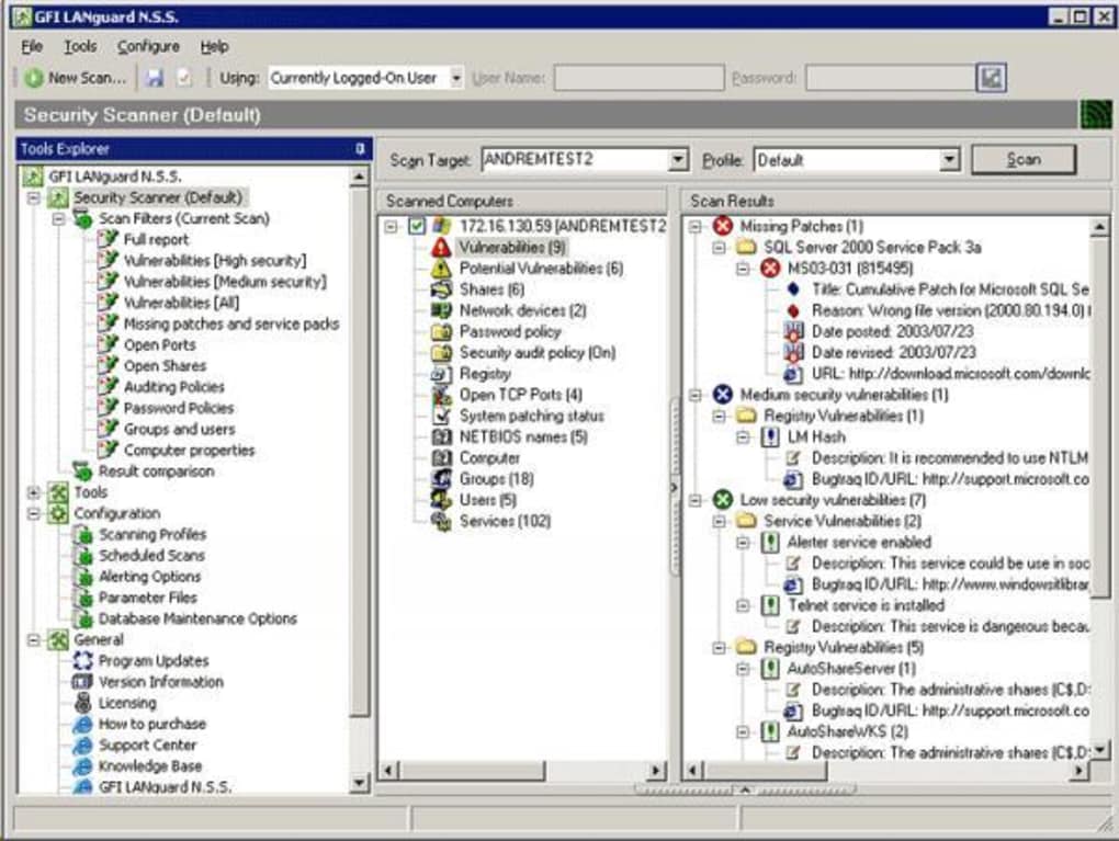 Gfi Languard Network Security Scanner Download Free