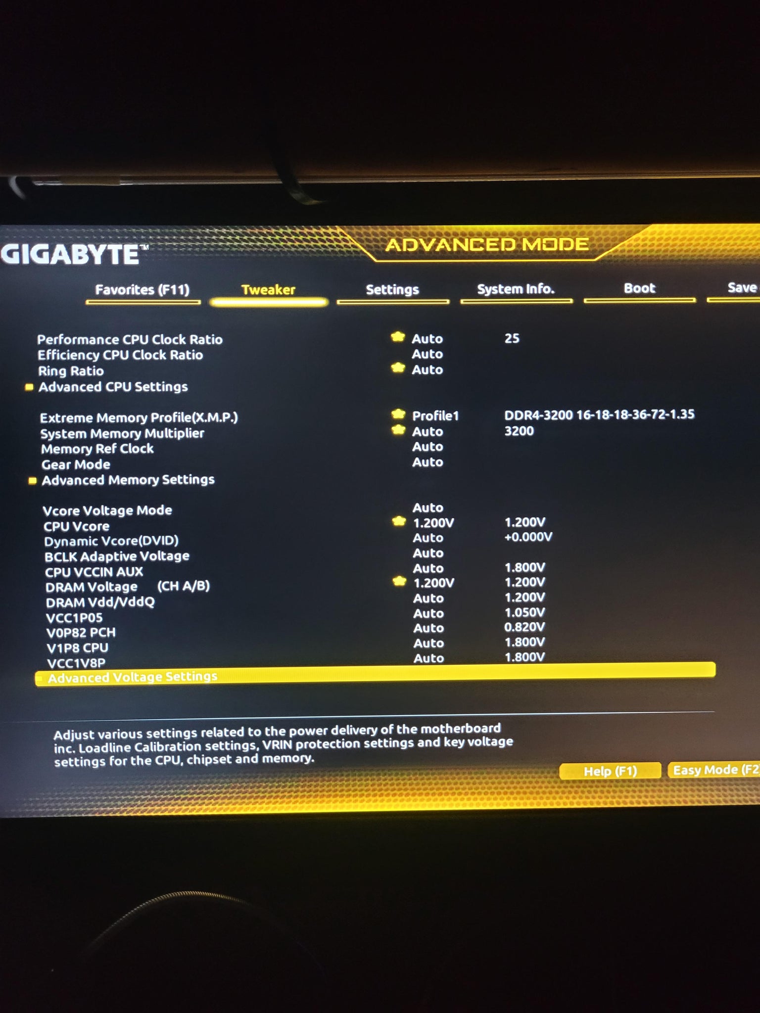 How To Undervolt CPU Gigabyte Bios