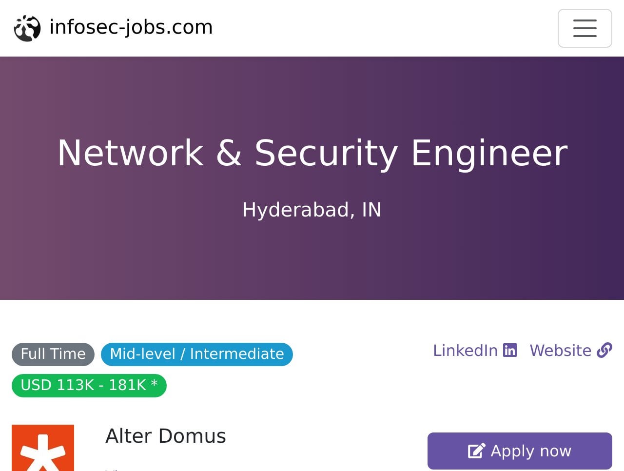 Network Security Jobs In Hyderabad