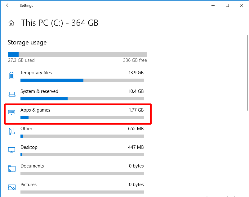 How Many Gigabytes In Windows 10