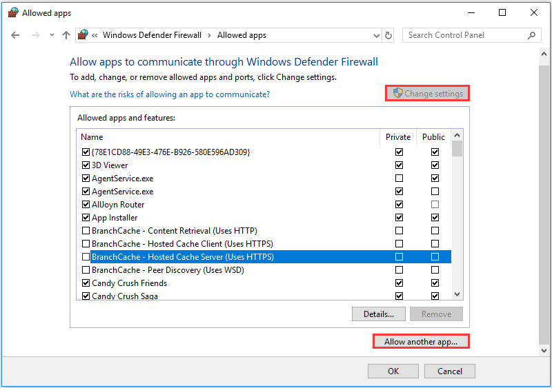 How To Allow Something Through Firewall