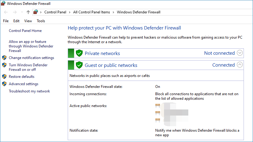 How To Tell If Windows Firewall Is On