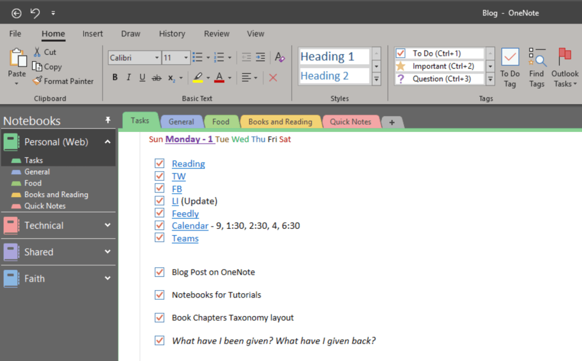 Onenote Task Assignee How To Use Onenote For Task Management