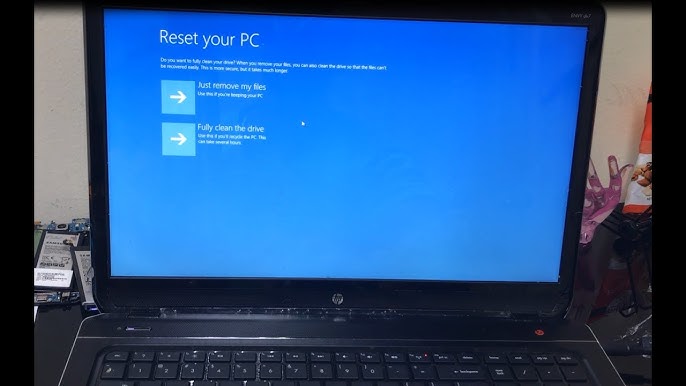 How To Factory Reset HP 2000 Laptop Windows 8