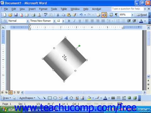 How To Flip A Picture In Microsoft Word 2003