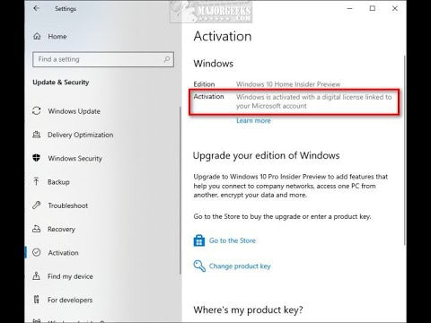 How To Tell If Windows 10 Is Activated