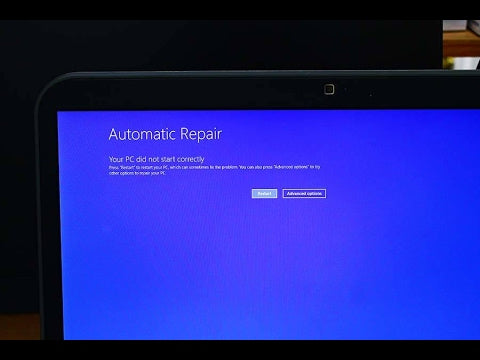 How To Fix Automatic Repair Loop In Windows 8