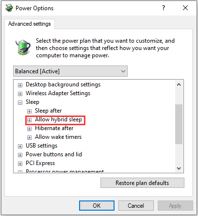 What Is Hybrid Sleep Windows 10