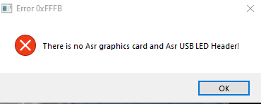 There Is No Asr Graphics Card