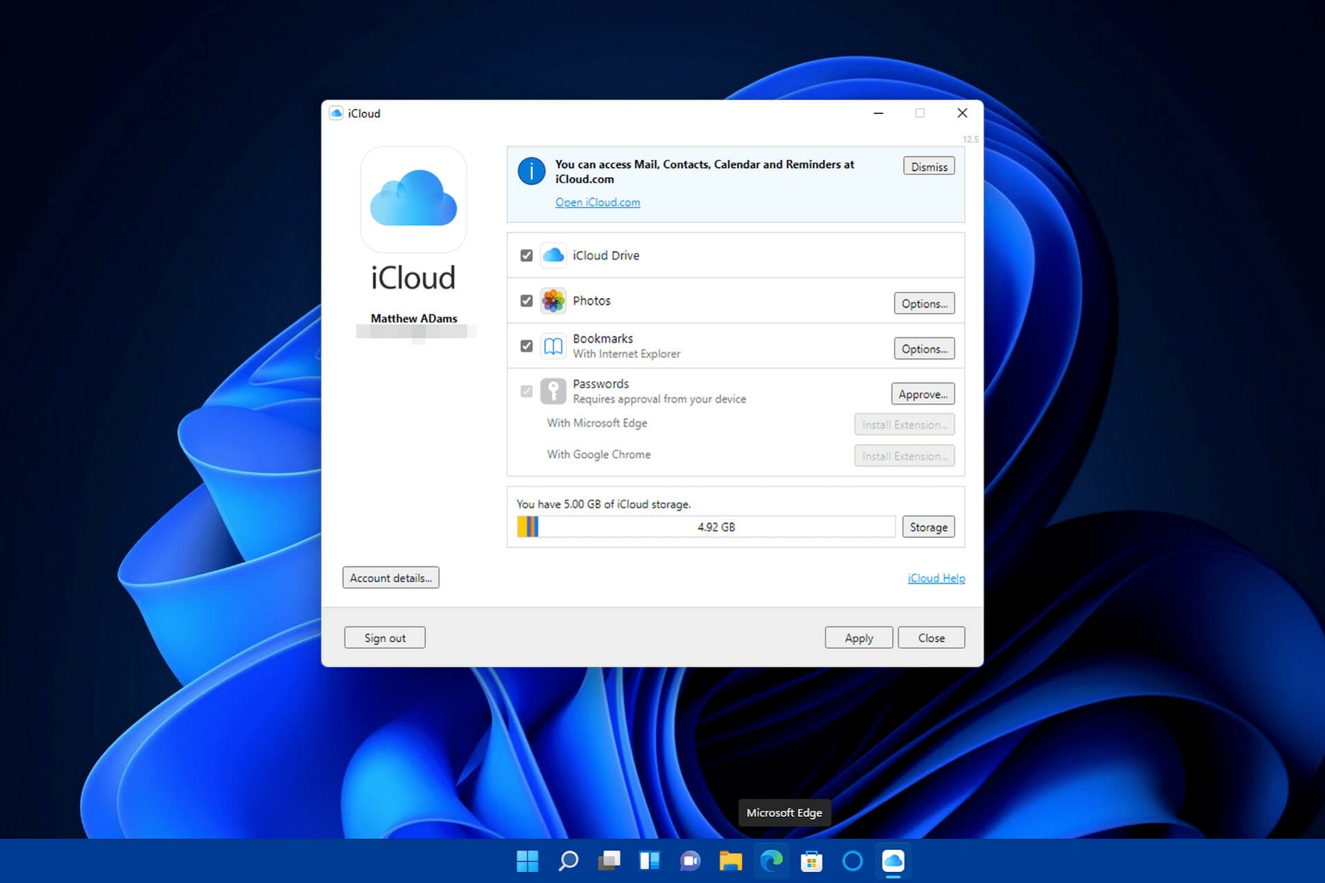 Install Icloud On Windows 11