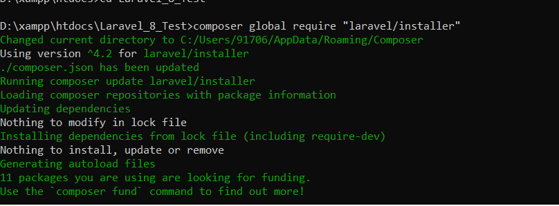 How To Install Laravel 8 In Windows 10