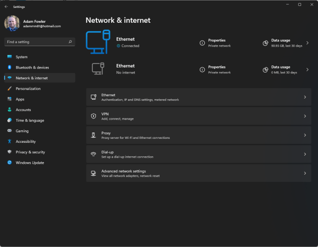 Windows 11 Network And Sharing Center