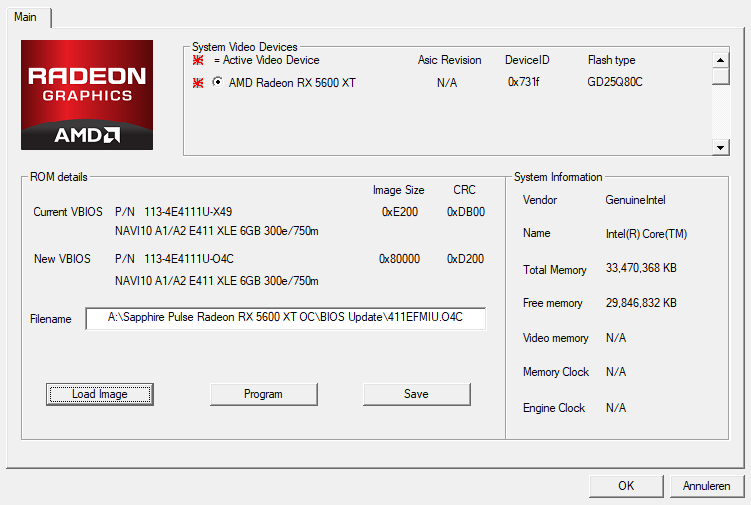 Amd Graphics Card Bios Update