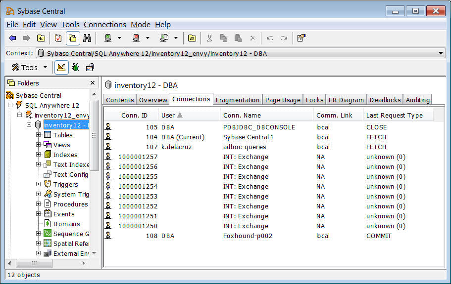 SQL Anywhere Network Server High CPU