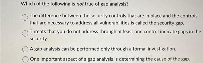 Gap Inc Network Security Question