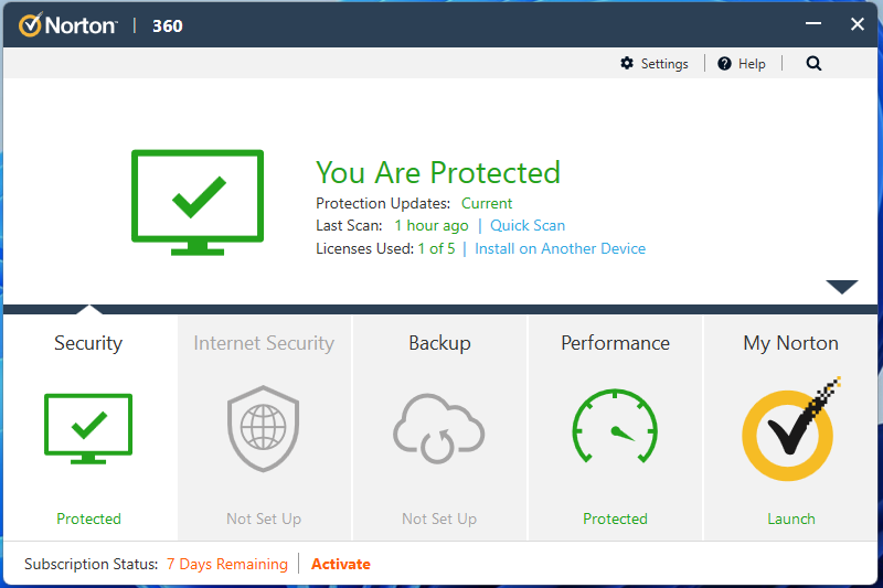 Norton Antivirus For Windows 10