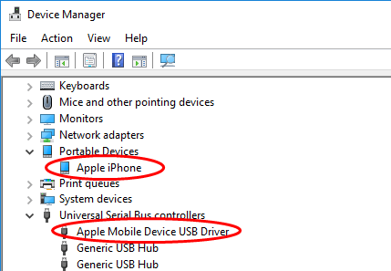 Windows 8 Does Not Recognize IPhone