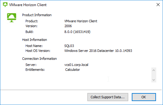 How To Check Version Of Vmware Horizon Client