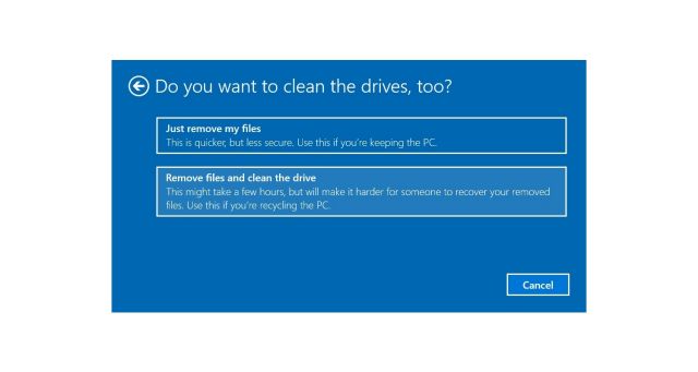 How To Securely Wipe A Hard Drive Windows 10