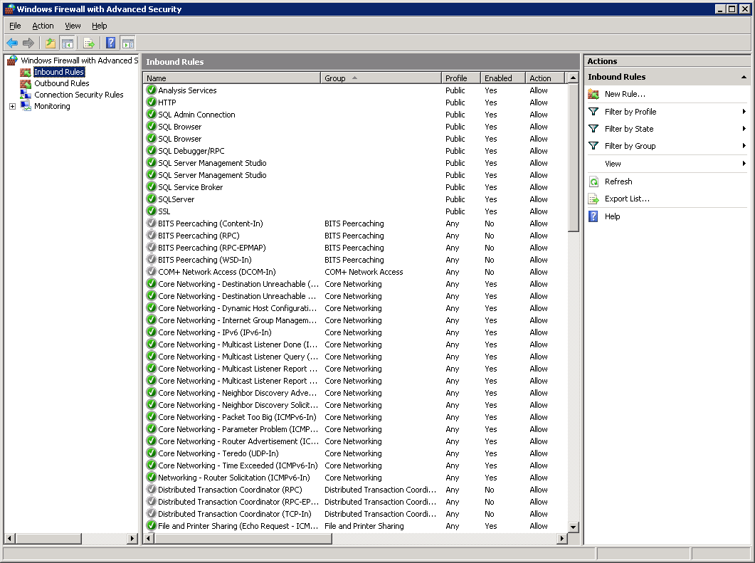 How To Set Inbound Rule In Windows Firewall