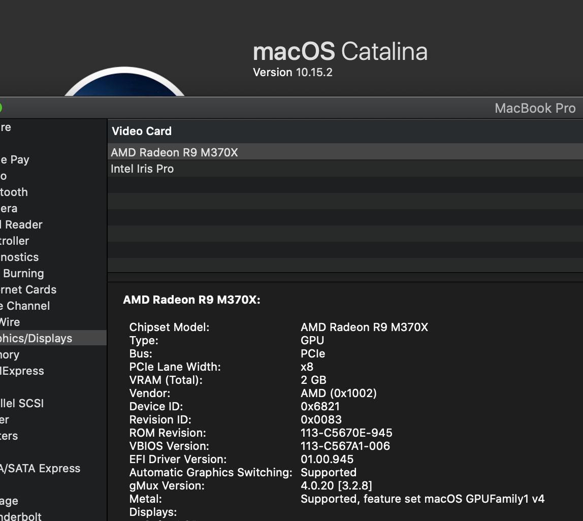 Mac Graphics Card Metal Support