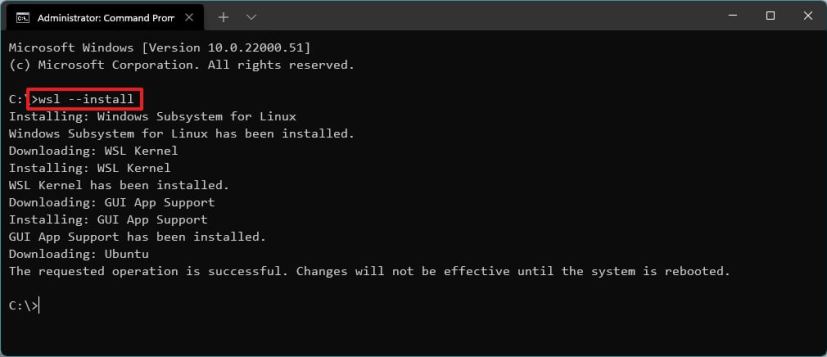 How To Install Wsl On Windows 11