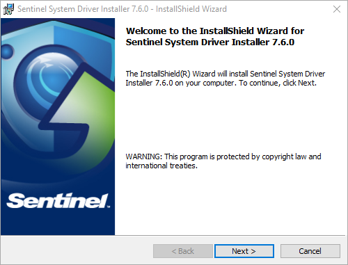 Sentinel System Driver Windows 11