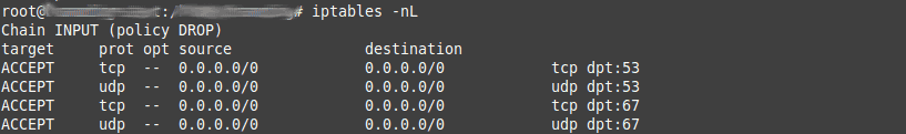 Iptables Firewall Is Not Running