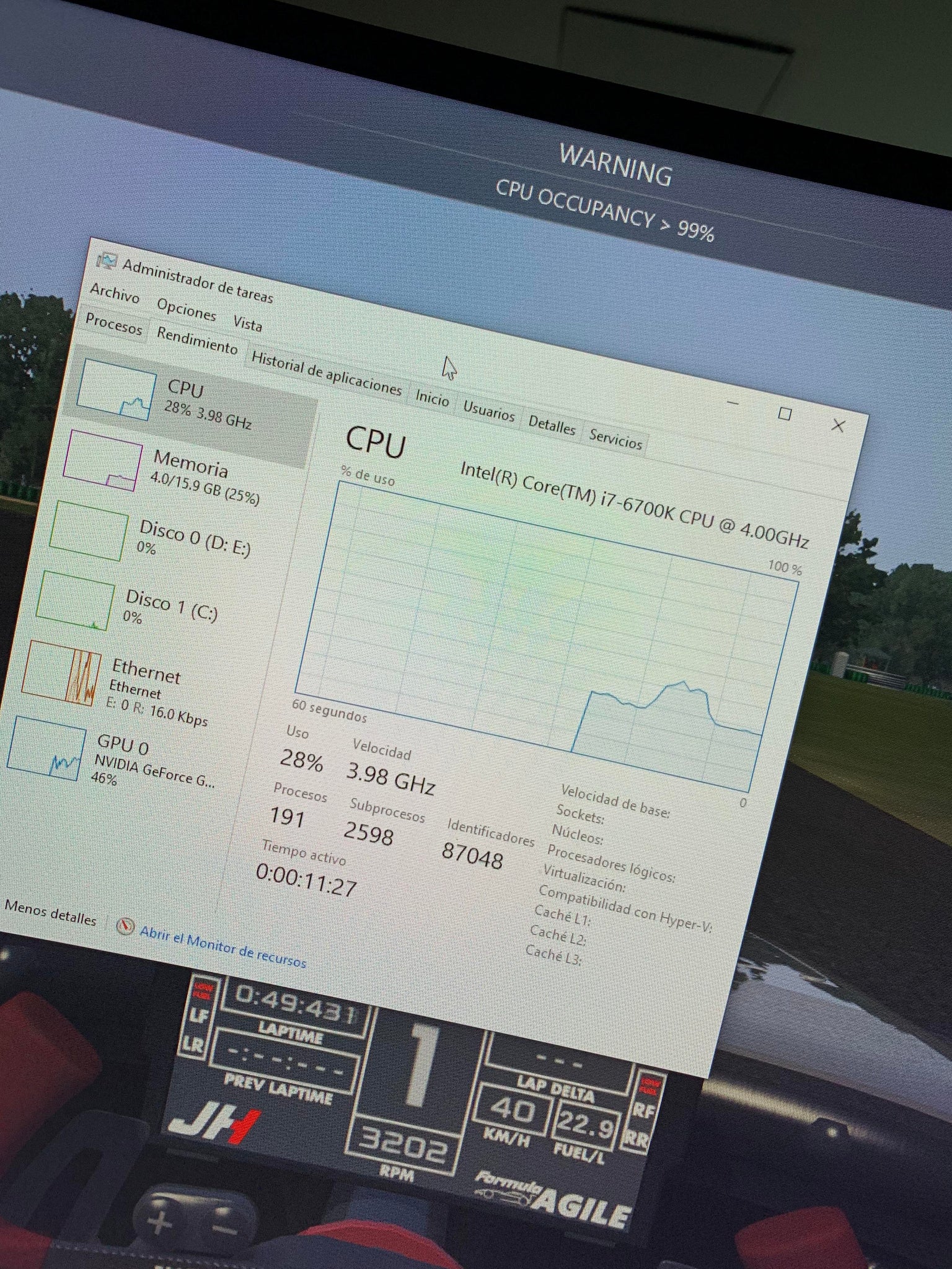 Assetto Corsa High CPU Usage