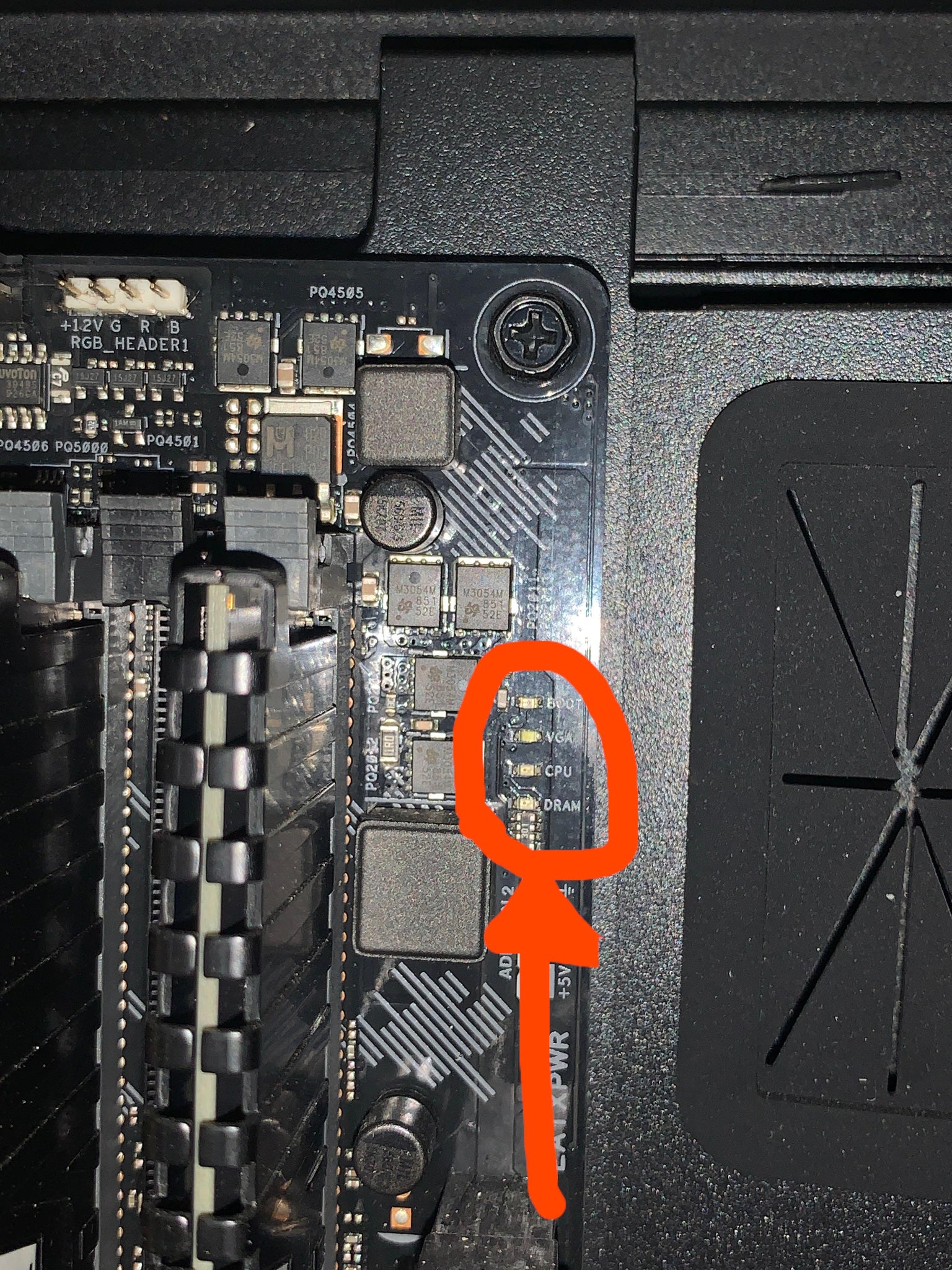 New Motherboard And CPU No Display