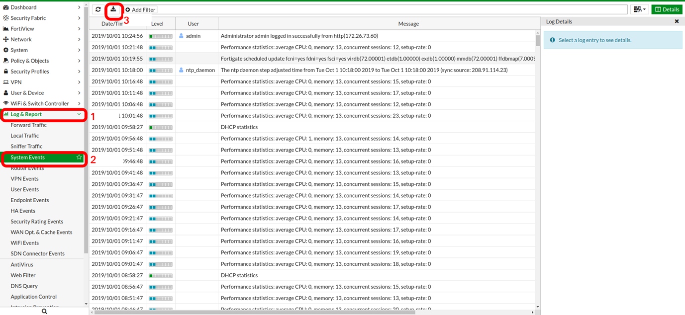 How To Check Logs In Fortigate Firewall