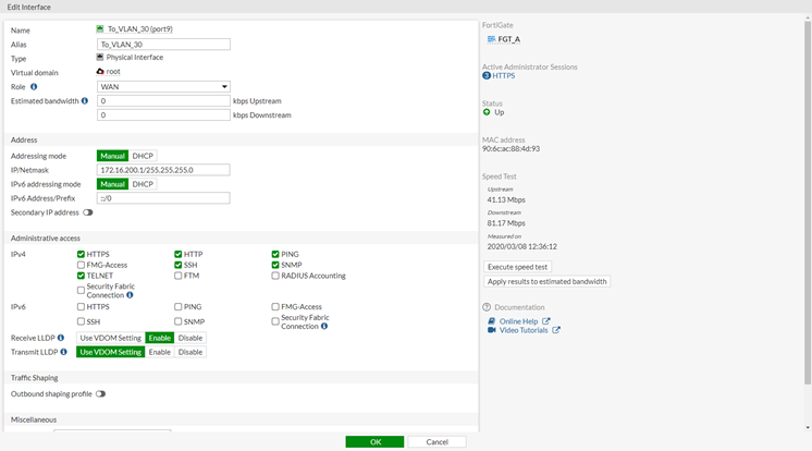 How To Check Internet Speed In Fortigate Firewall