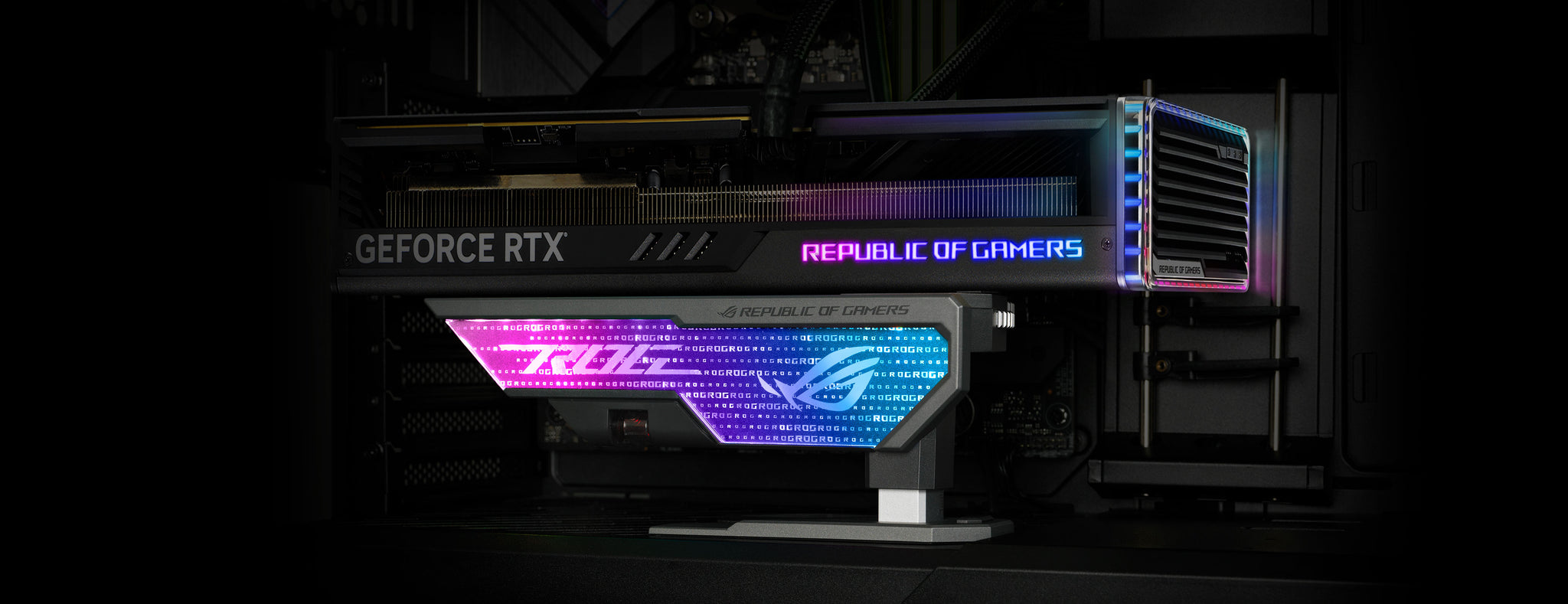 1 X Rog Graphics Card Holder
