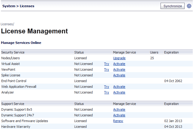 How To Renew Sonicwall Firewall License