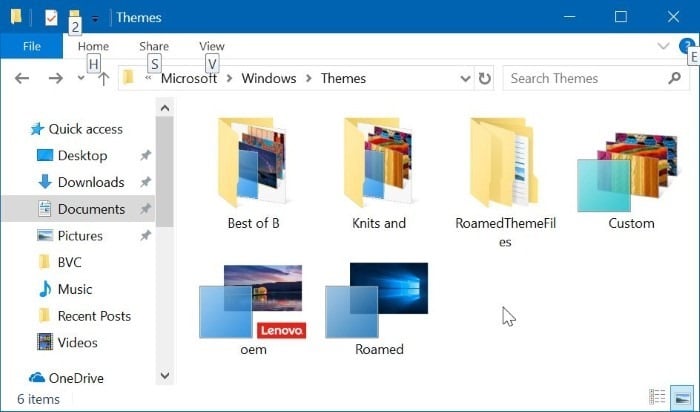 Where Are Themes Stored In Windows 10