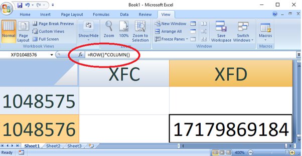 How Many Cells Are In Microsoft Excel