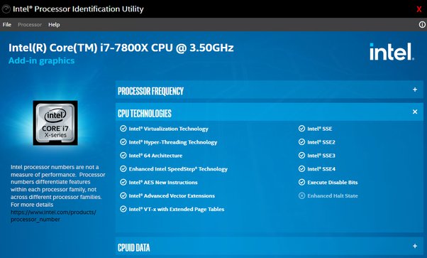 64-Bit Quad Core CPU With SSE2 Support