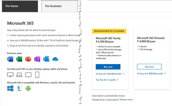 Do I Need To Renew Microsoft Office Every Year