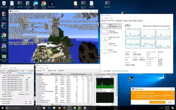 Minecraft In Task Manager How To Make Minecraft Use More CPU