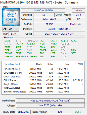 CPU That Supports Avx Instructions