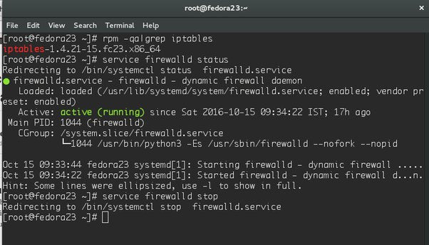 How To Check Firewall Settings In Linux