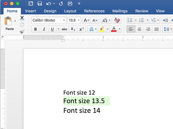 How Are Fonts Measured In Microsoft Word