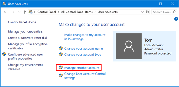 How To Change Administrator Password On Windows 10