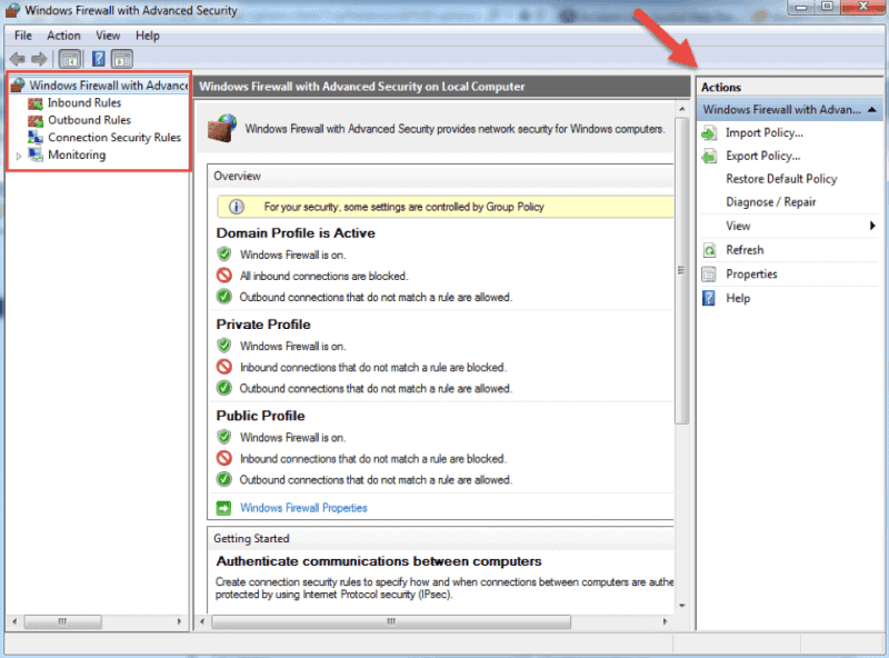 How To Configure Firewall In Windows Server 2012 R2