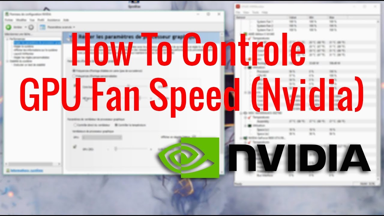 How To Change Fan Speed On Nvidia Graphics Card